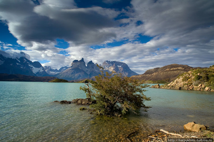 Патагония. Фотографируем Куэрнос с озера Пеое. День третий Национальный парк Торрес-дель-Пайне, Чили
