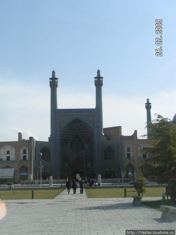 Красивый вид Исфахан, Иран