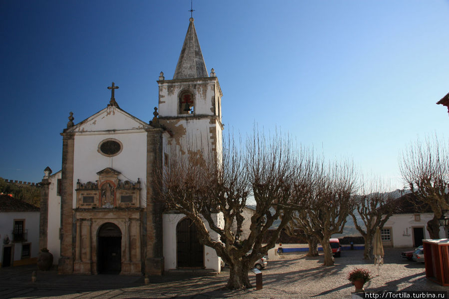 Португалия. 
Обидуш [Obidos]
Церковь Обидуш, Португалия