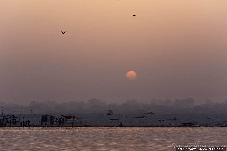Восход Варанаси, Индия