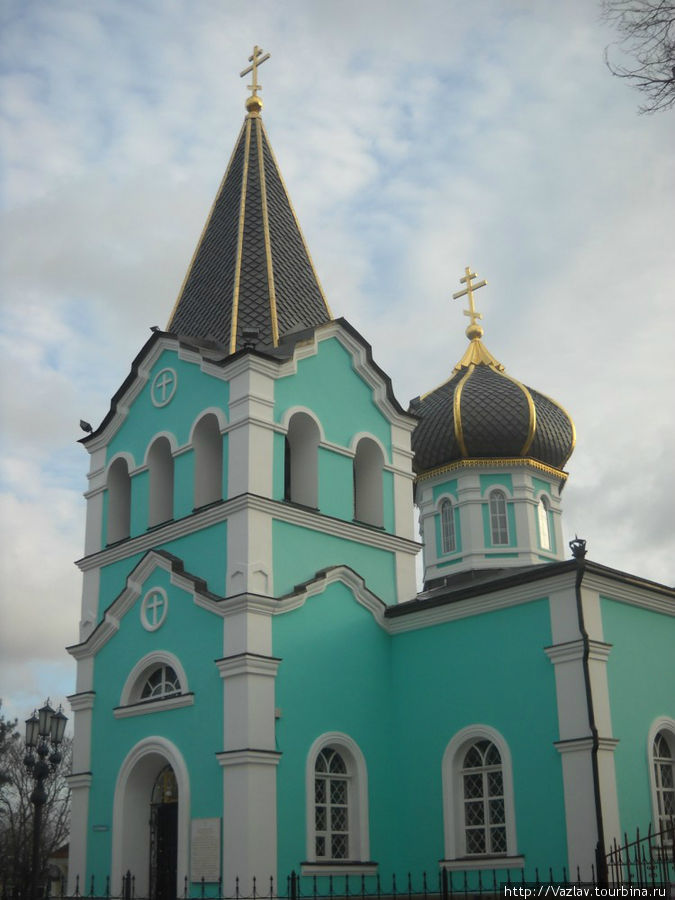 Восстановленная церковь Анапа, Россия