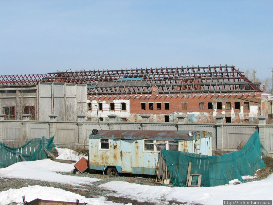 Вид на завод Демидова Невьянск, Россия