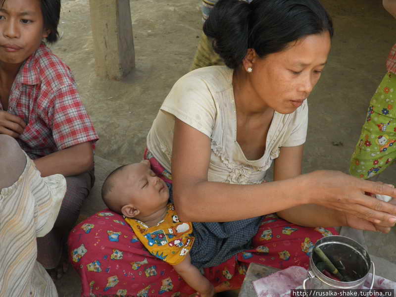 Женщины Бирмы Мьянма