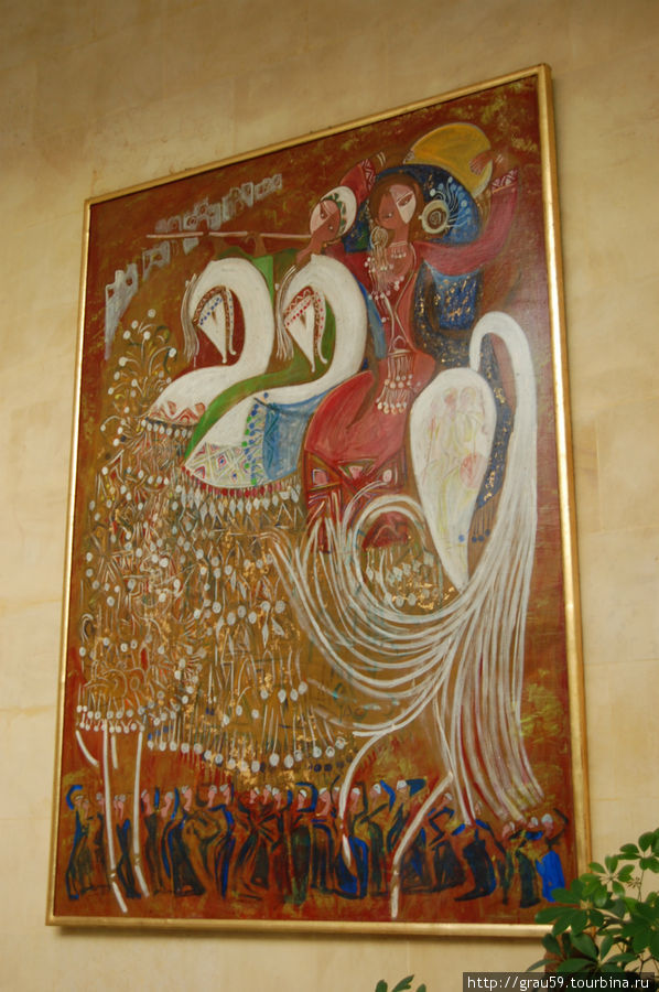 Картина на стене холла Хургада, Египет