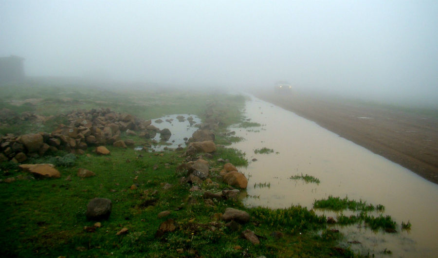 Эта дорога ведет вглубь страны. Лесото