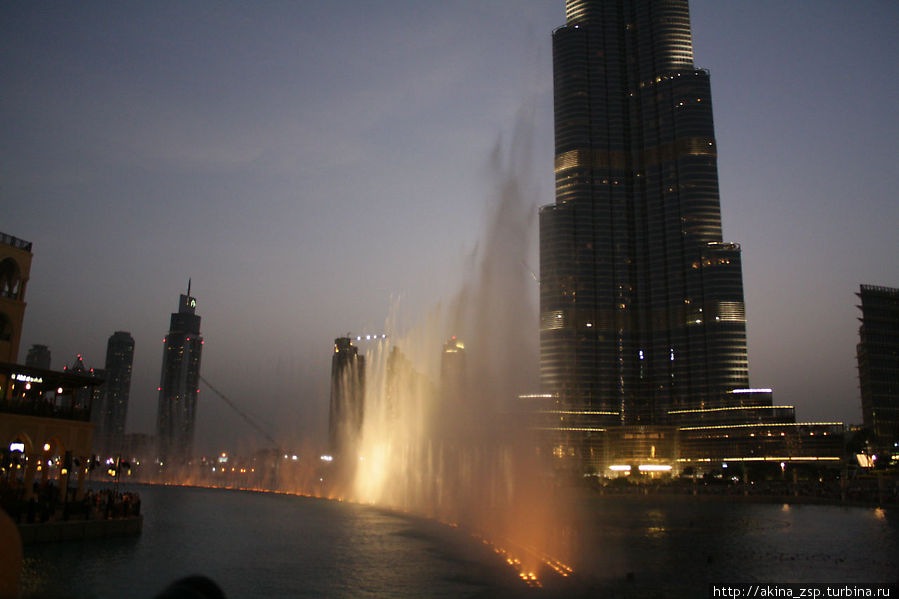Дубайские фонтаны Дубай, ОАЭ