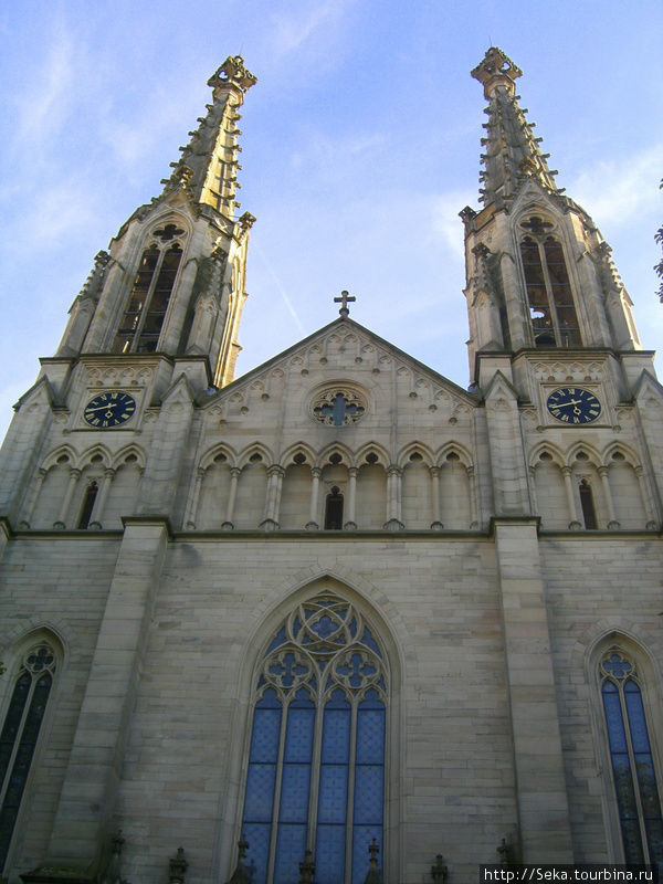 Евангелическая городская церковь Баден-Баден, Германия