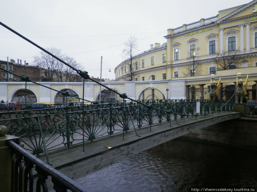 Банковский мостик Санкт-Петербург, Россия