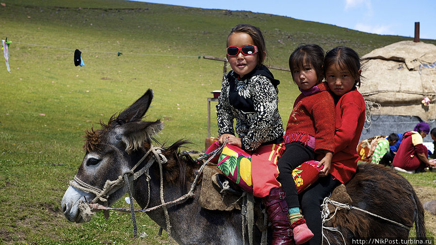 С детства – в седле. Урочище Ойранды. Киргизский хребет. Тараз, Казахстан