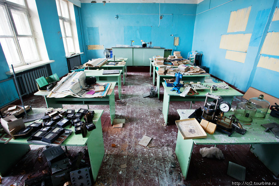 Заброшенная школа в Териберке Териберка, Россия