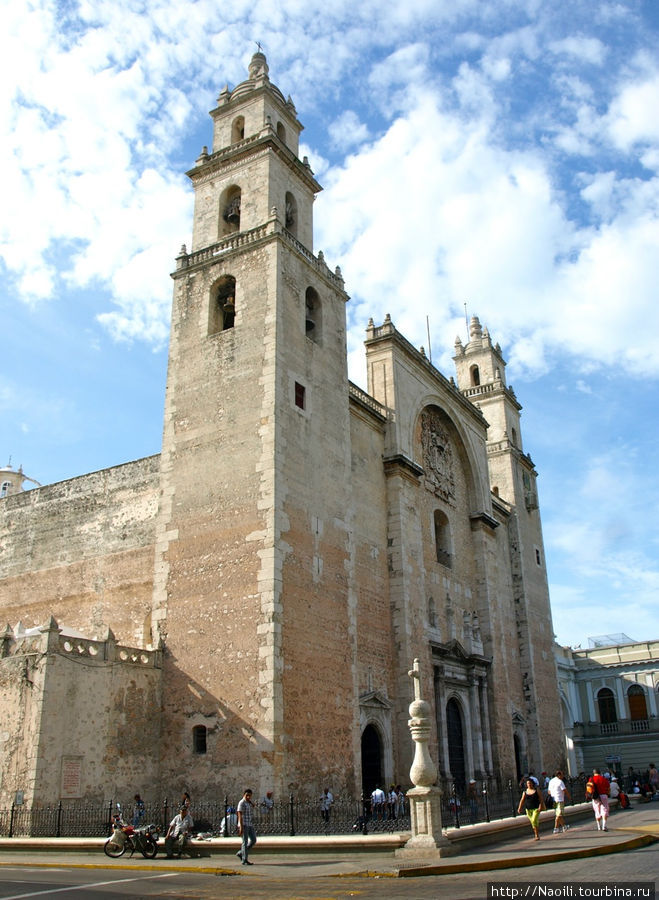 Самый древний собор в континентальной Америке Мерида, Мексика