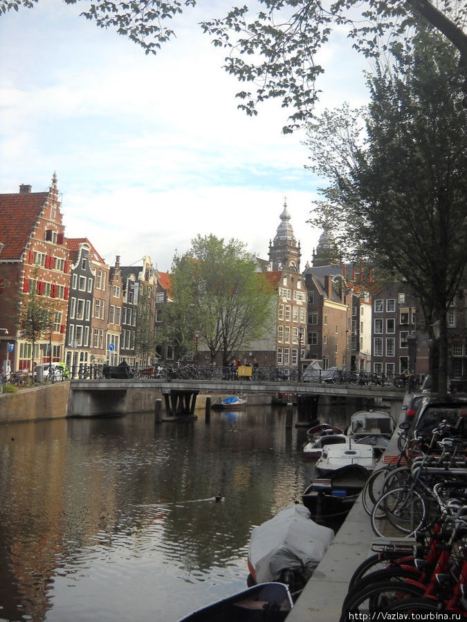 Чудный вид Амстердам, Нидерланды