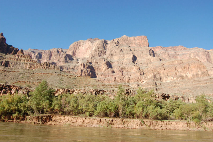 Вид с реки Колорадо