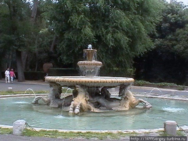 Парк Вилла Боргезе Рим, Италия