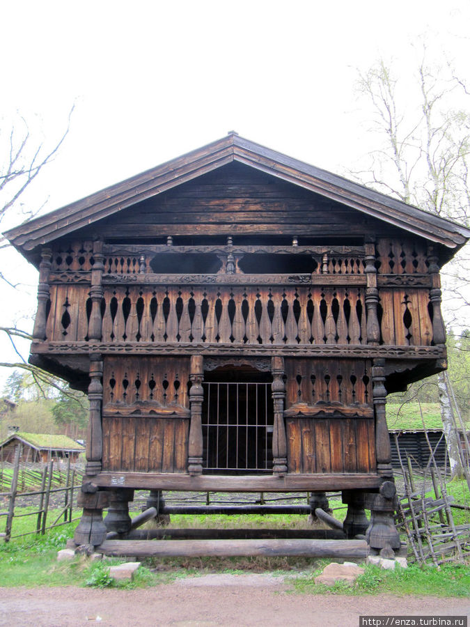 Норвежский народный музей (Norsk folkemuseum) Осло, Норвегия