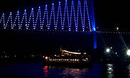 Мост ночью