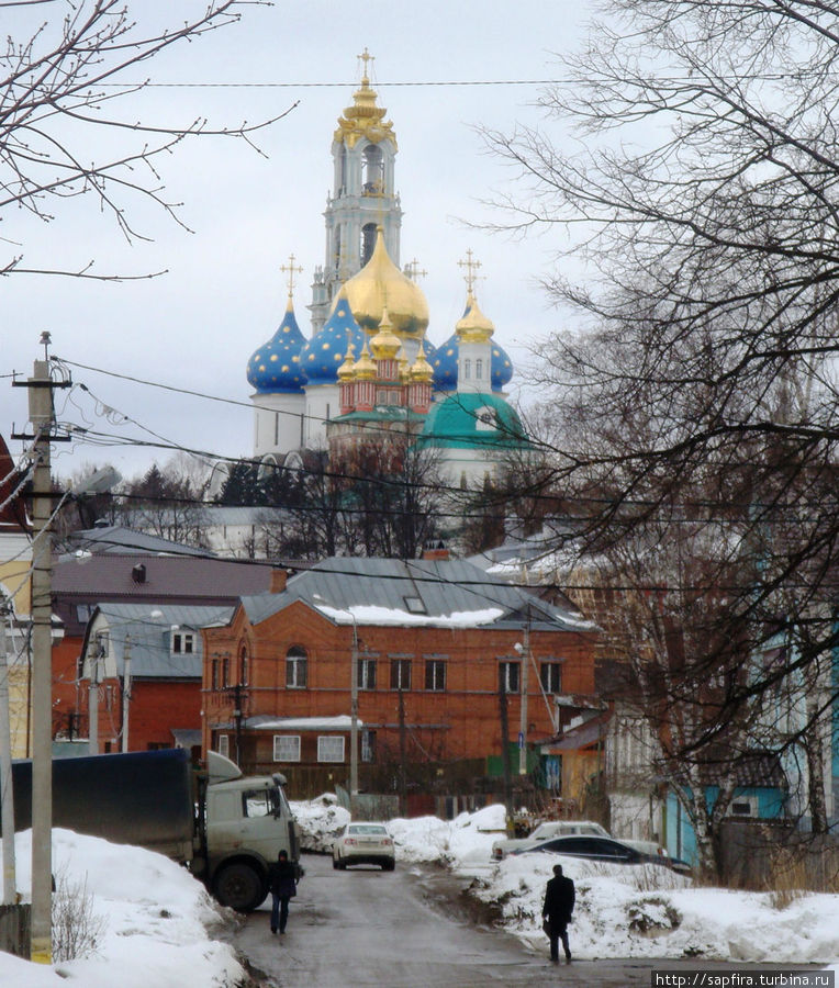 Прогулка от Скита до Лавры Сергиев Посад, Россия