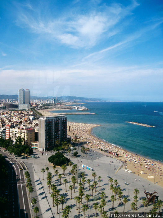 пляжи барселоны в час пик Барселона, Испания