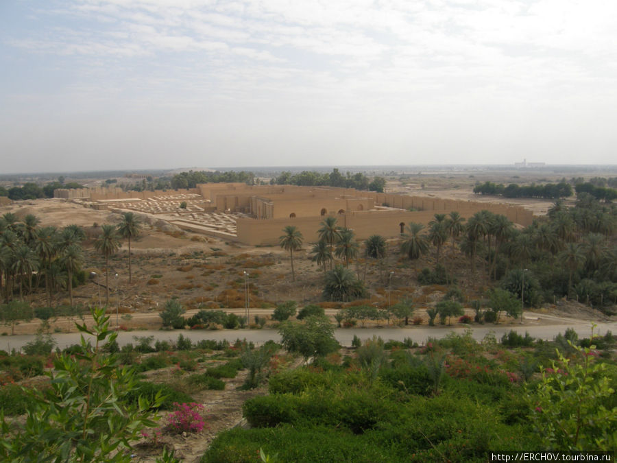 Посмотреть на Вавилон сверху Провинция Бабиль, Ирак