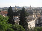 Вид на Рим с холма Пинчио.