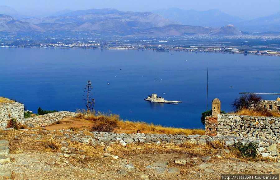 Остров-крепость Бурдзи Нафплио, Греция