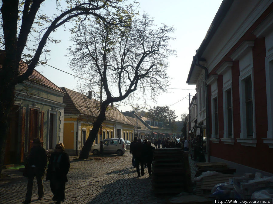 Прогулка по городу мастеров Сентендре, Венгрия