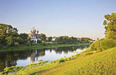 Река Вологда и церковь Иоанна Златоуста