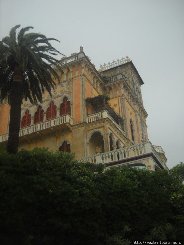 Настоящий дворец Санта-Маргерита-Лигуре, Италия