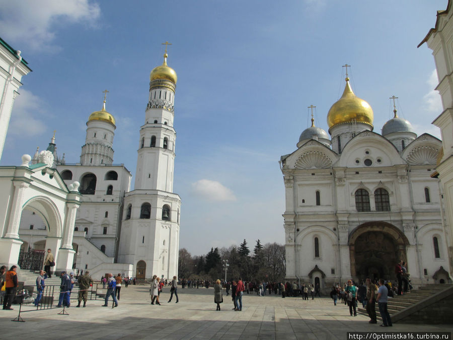 Весна в Кремле Москва, Россия