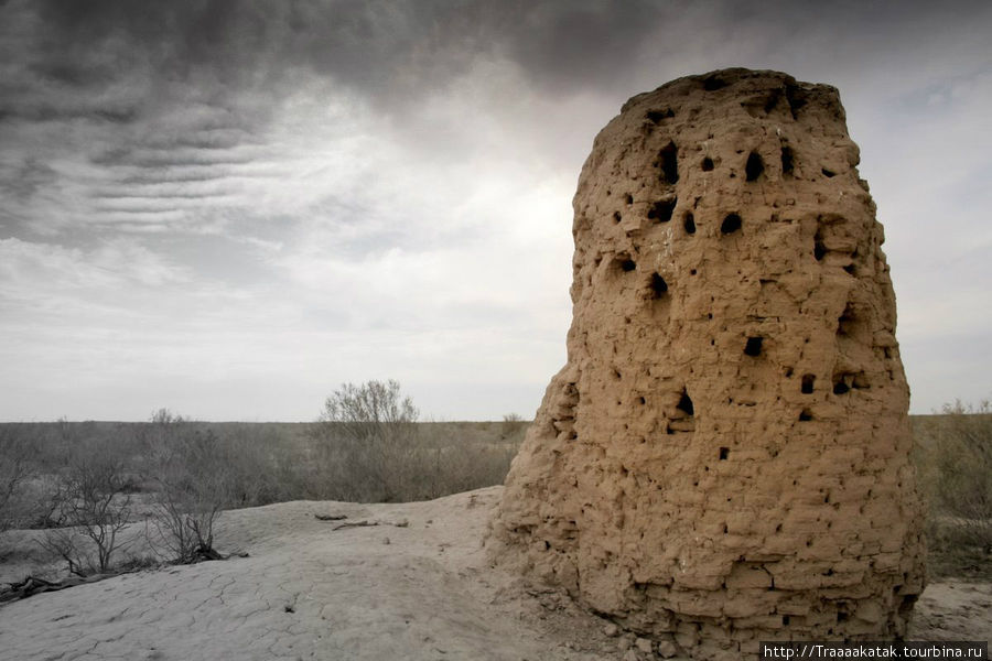 Древние городища пустыни Кызылкум Кызылординская область, Казахстан