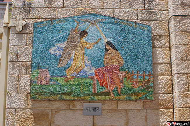Назарет.26.05.2012.Мозаики, подаренные Базилике Благовещенья Назарет, Израиль