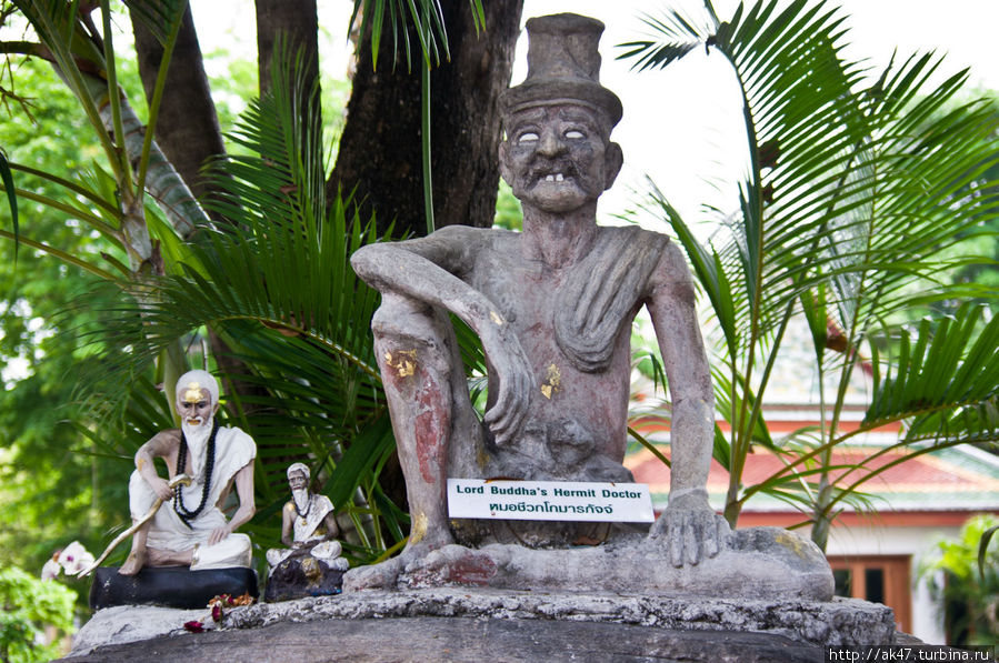 скульптуры в храме Бангкок, Таиланд