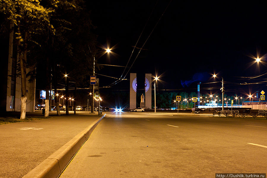 Летний ночной променад по Челябинску Челябинск, Россия