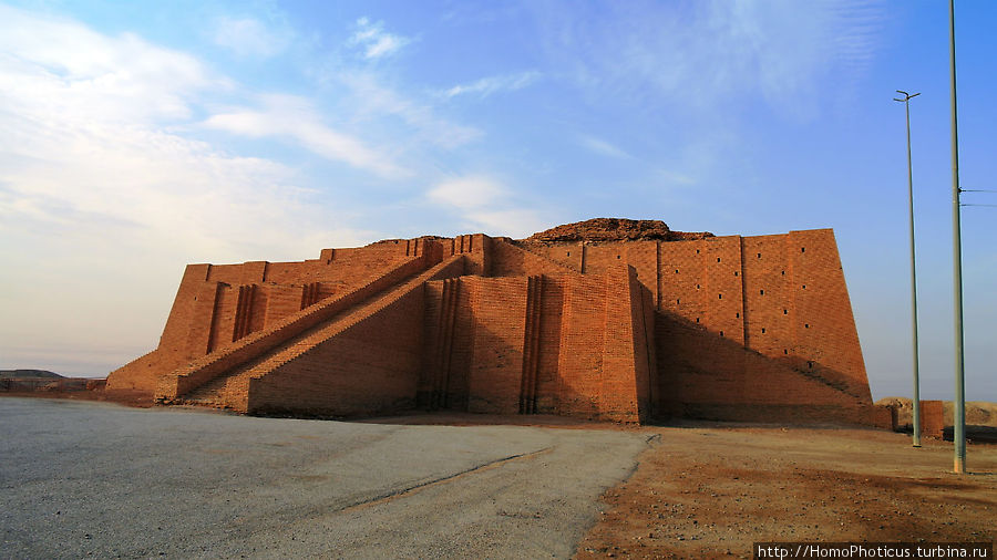 зиккурат Ур-Намму Ур античный город, Ирак