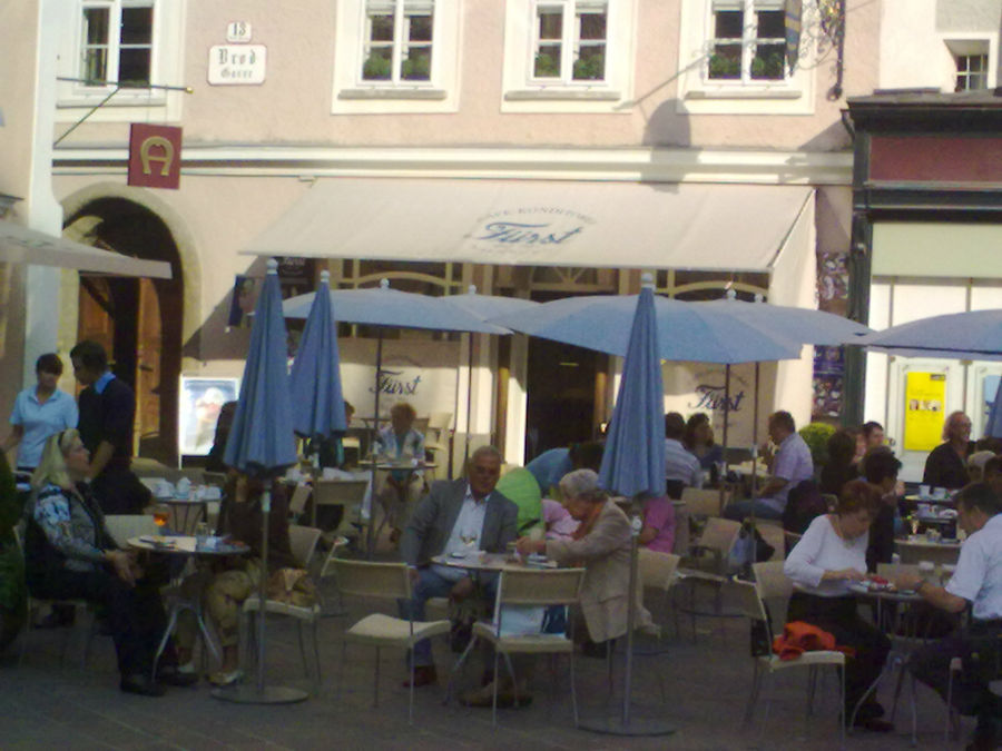 кафе-кондитерская Fürst Зальцбург, Австрия