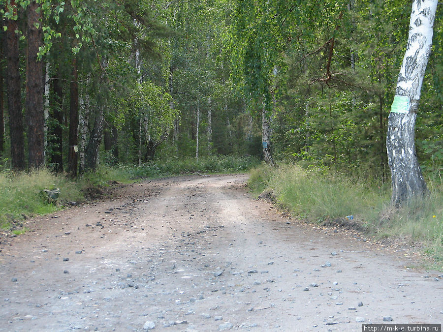 Лесная дорога Кыштым, Россия
