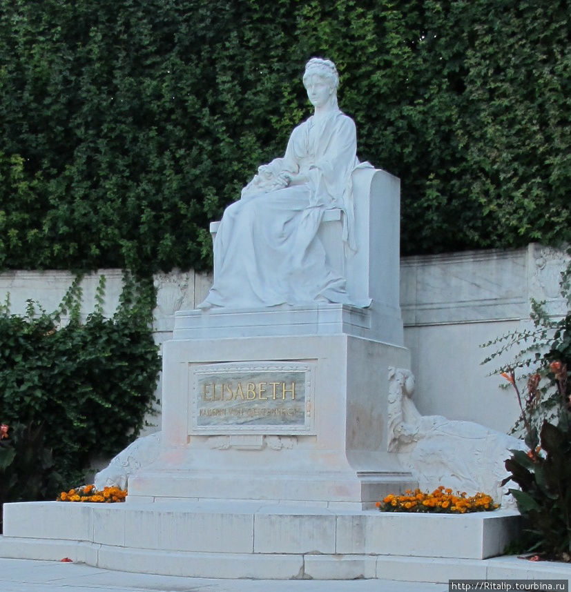 Памятник Сиси. Вена, Австрия