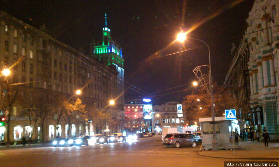 Ночь над городом спустилась … Харьков, Украина