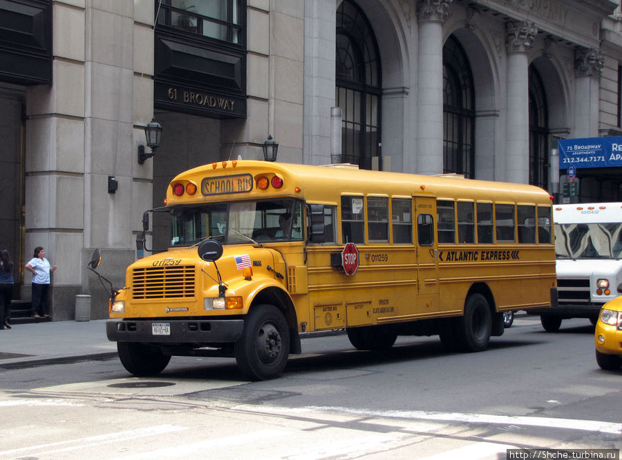 Школьный автобус Нью-Йорк, CША