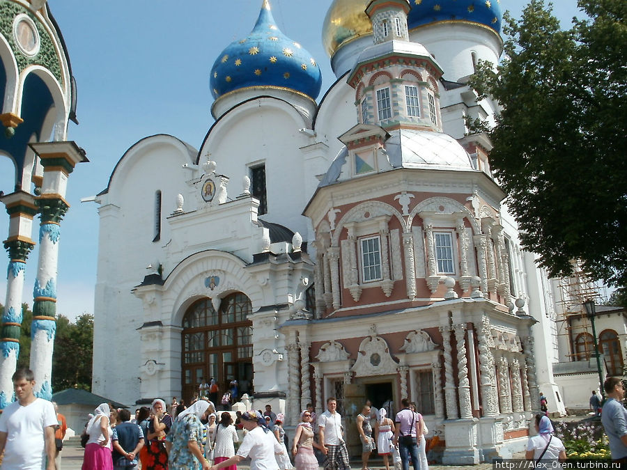 Самый значимый монастырь России Сергиев Посад, Россия