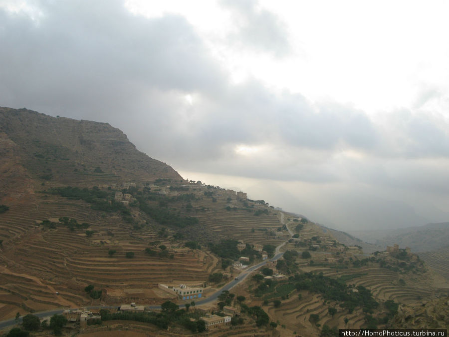 Деревни на скалах Провинция Амран, Йемен