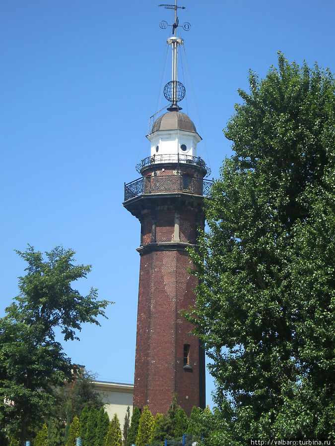 Старый маяк в Нови Порте Гданьск, Польша