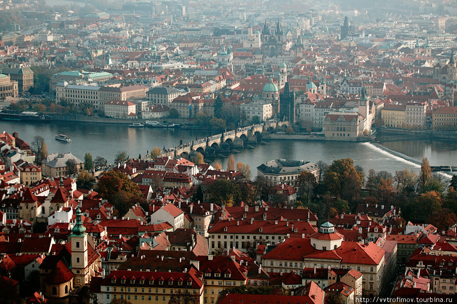 Золотая осень в Златой Праге Прага, Чехия
