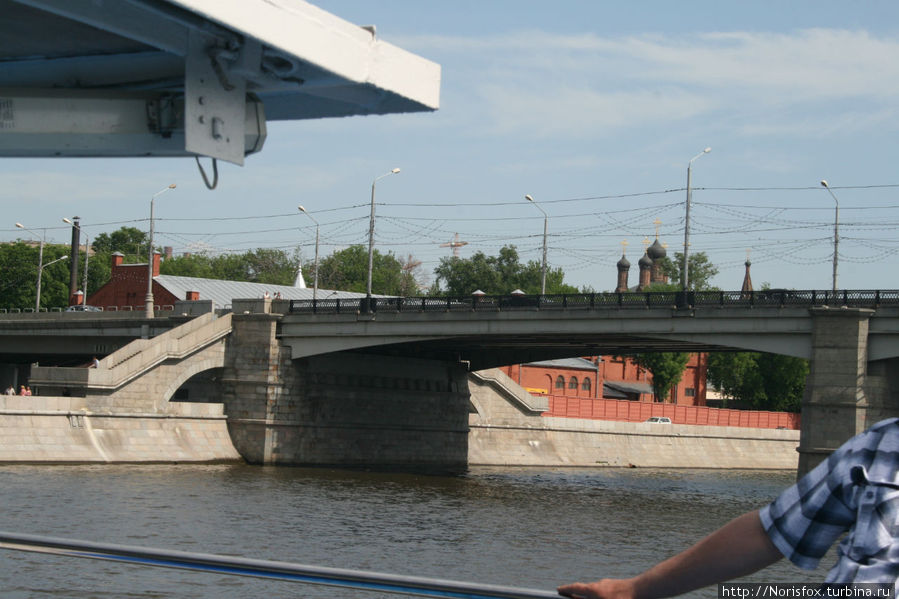 и конечная цель нашего путешествия — Новоспасский мост Москва, Россия