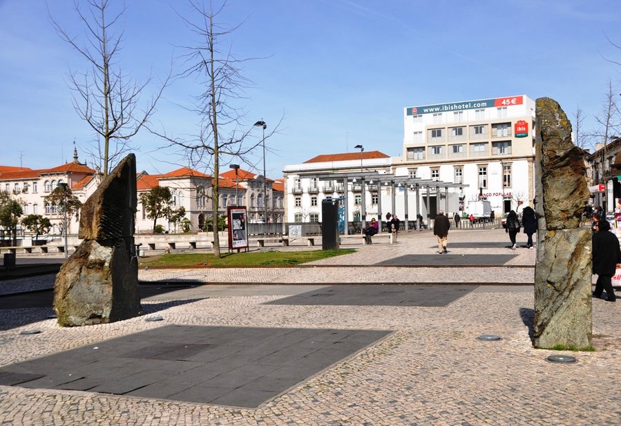 По Браге пешком и с картой Брага, Португалия