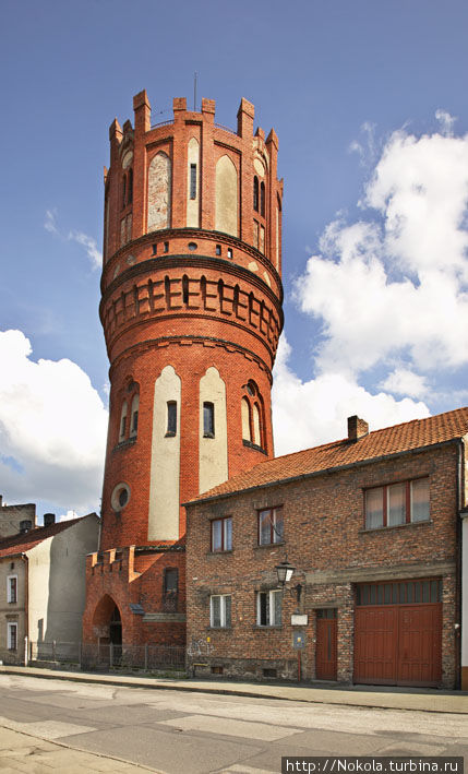 Водонапорная башня Хелмно, Польша