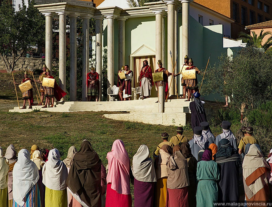 Понтий Пилат выносит смертный приговор Малага, Испания