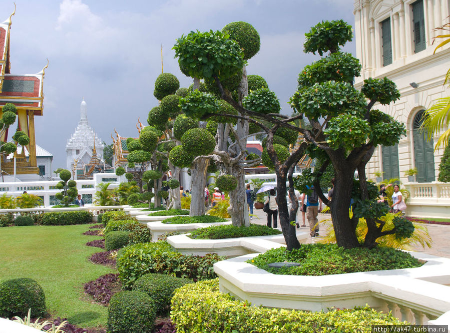 на территории королевского дворца Бангкок, Таиланд