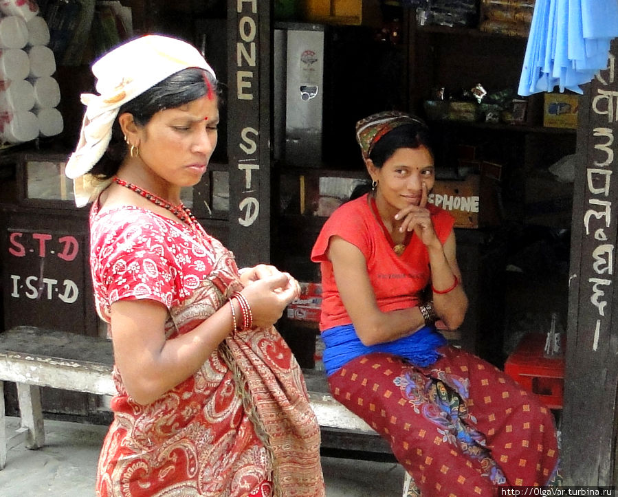 Сельские модницы Непала Зона Гандаки, Непал