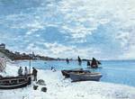 The-Beach-at-Fecamp — Claude Monet